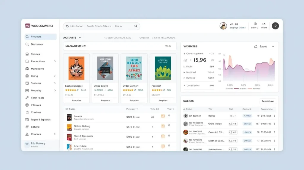 wordpress-woocommerce-ebook-store-dashboard